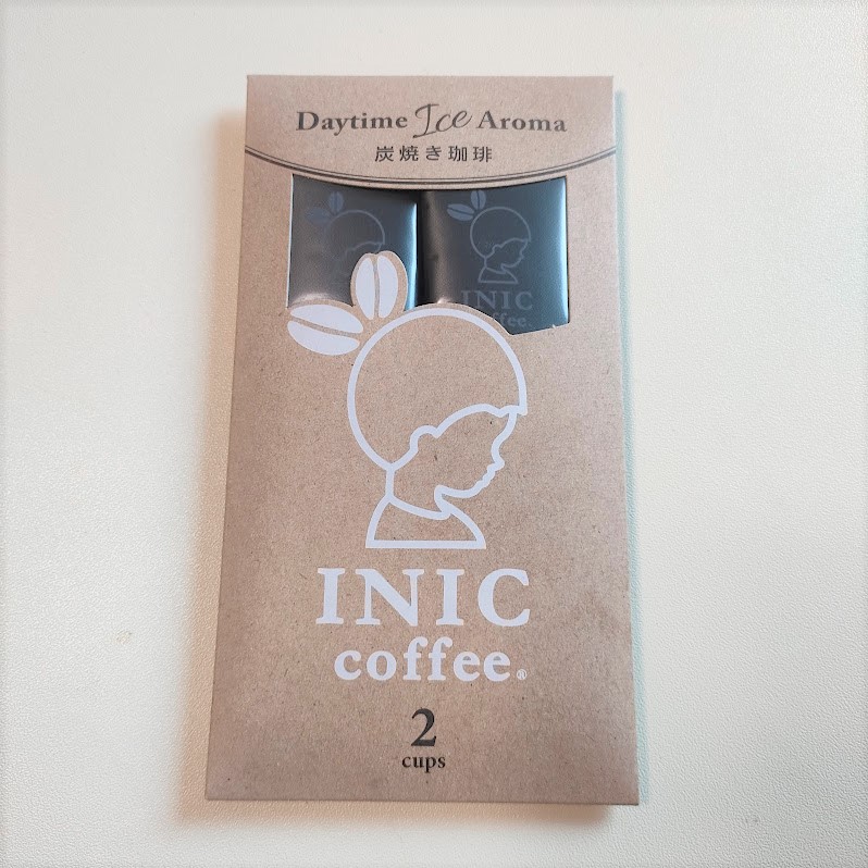 INICコーヒー「炭焼き珈琲」のパッケージ